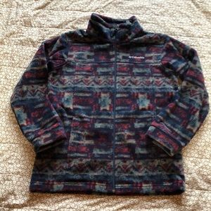 Columbia Aztec fleece jacket